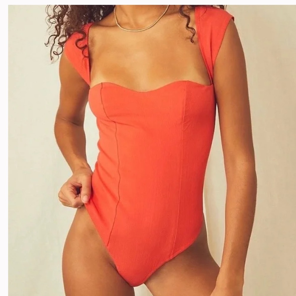 Free People Sweetest Heart Bodysuit